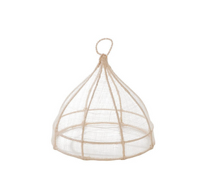 Abaca Mesh Round Food Cover