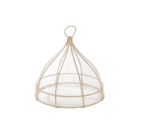 Abaca Mesh Round Food Cover