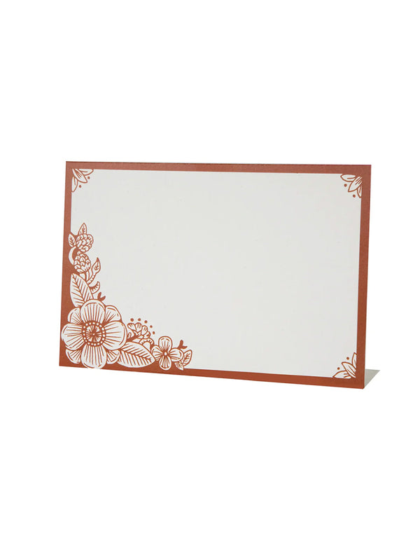 Harvest Blooms Place Cards